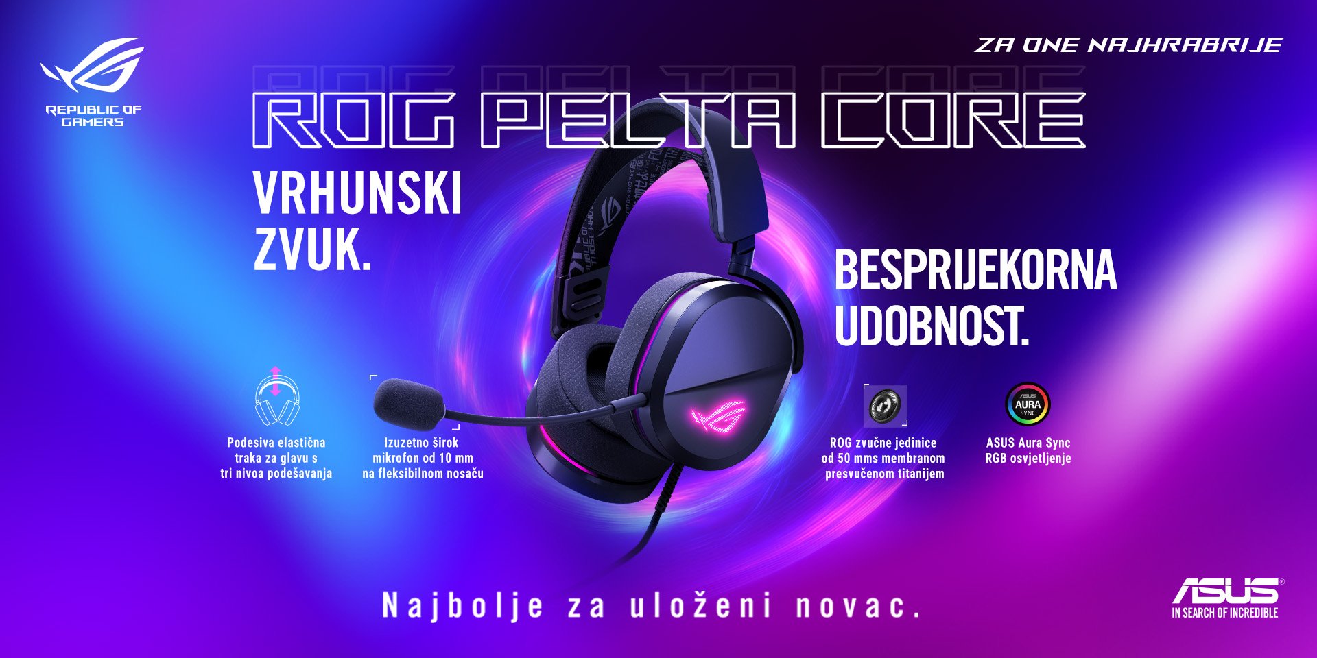 Asus rog slušalice 